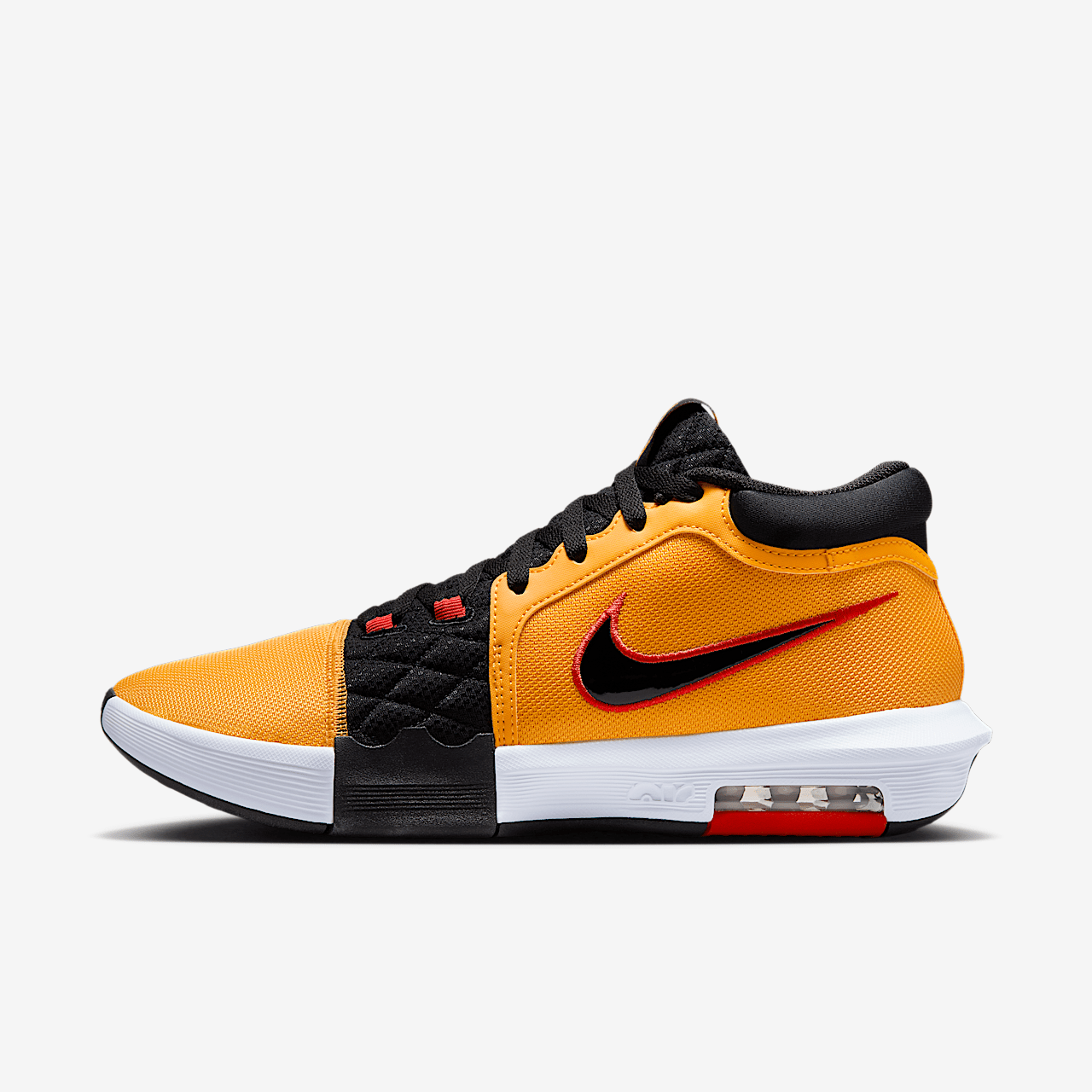 Nike LeBron sneaker University Gold/Light Crimson/Wit/Zwart
