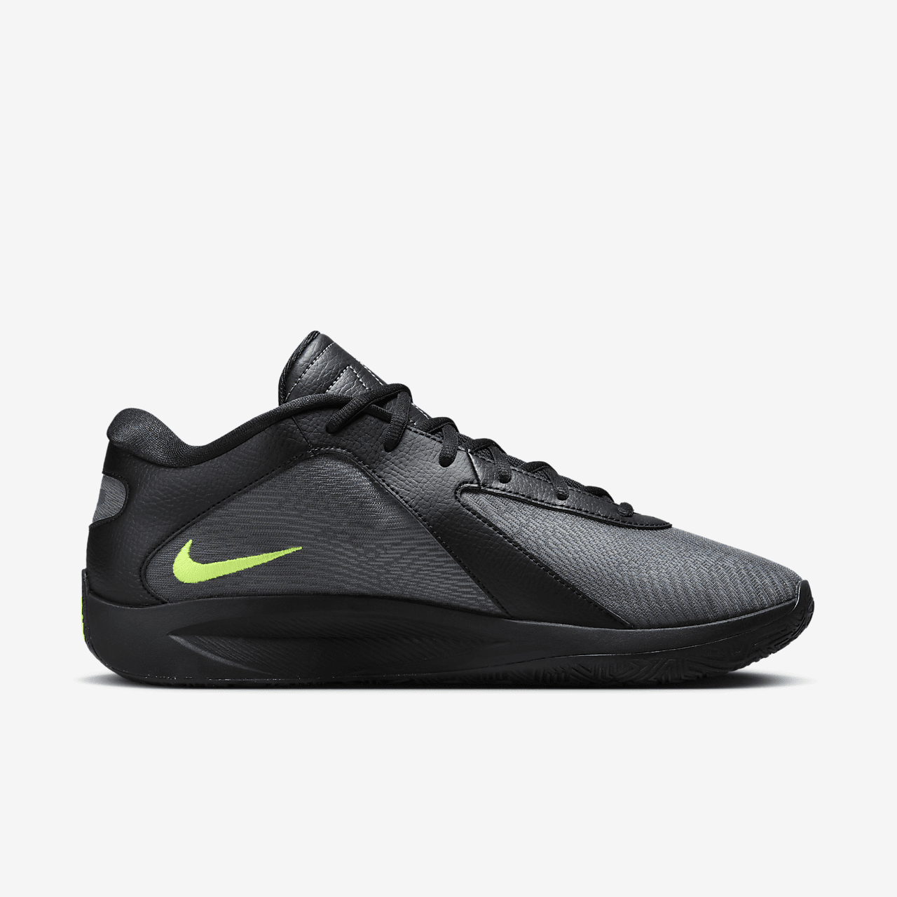 Nike  sneaker Zwart/Cool Grey/Stadium Green/Volt