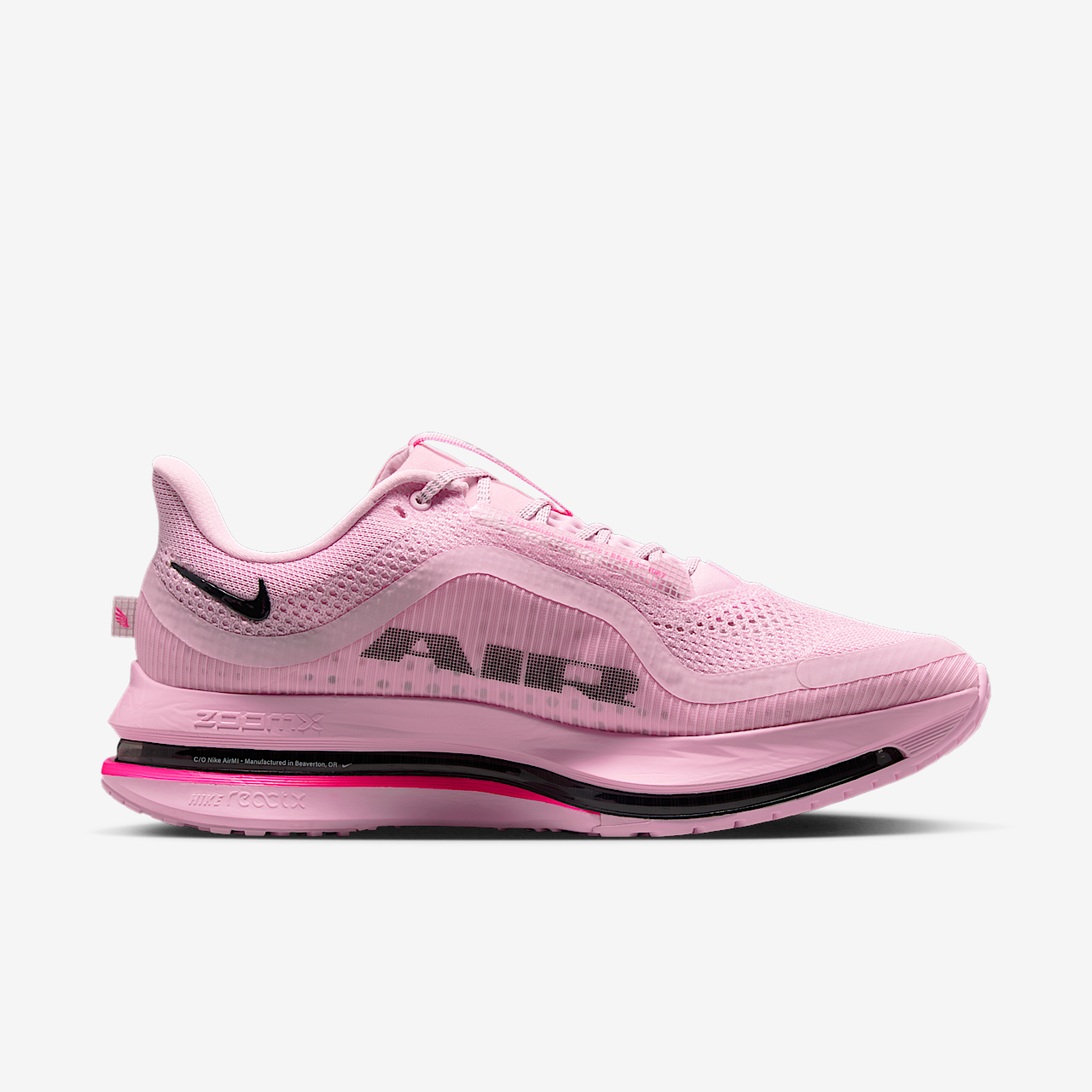 Nike Pegasus sneaker Pink Foam/Zwart/Hyper Pink/Off Noir