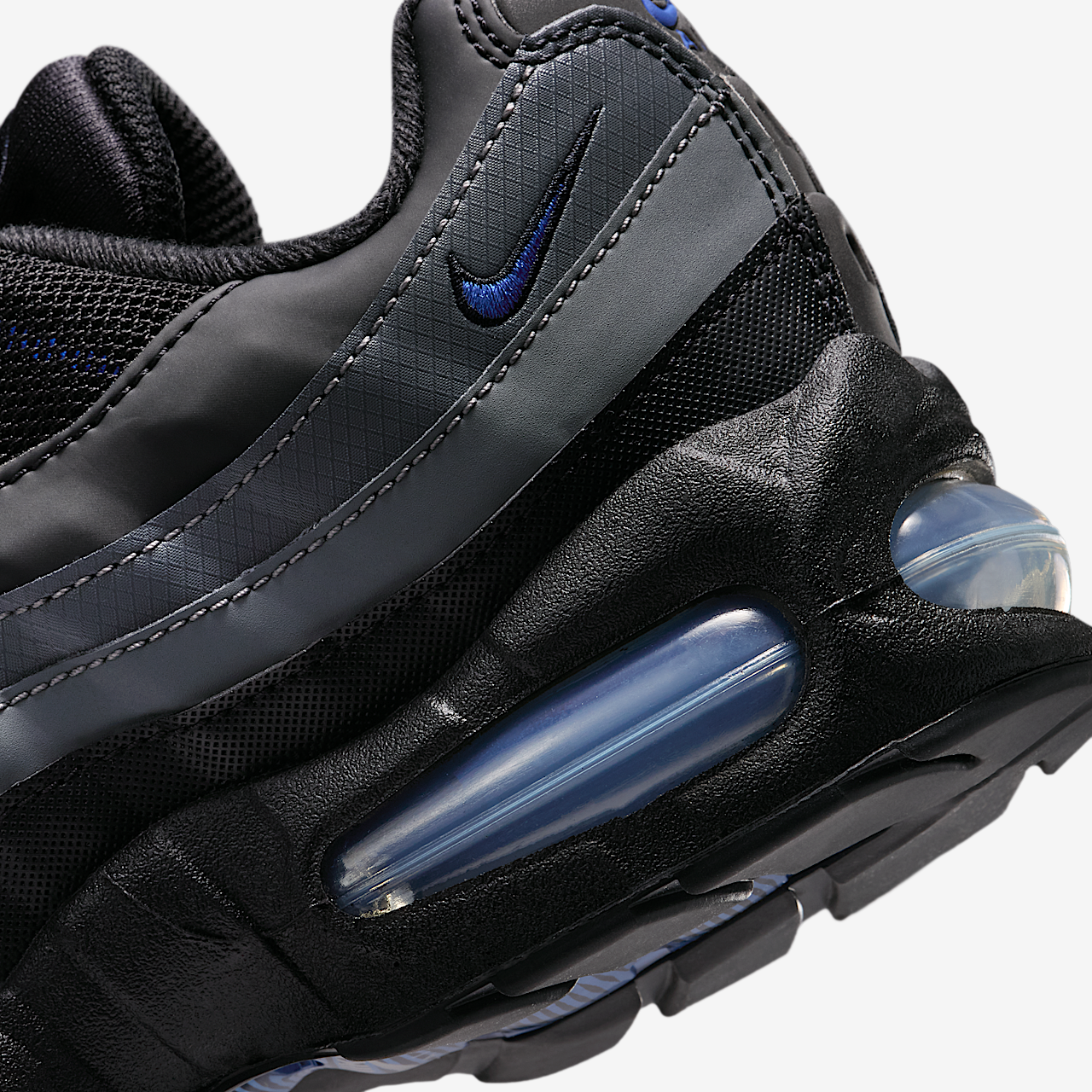 Nike Air Max sneaker Zwart/Zwart/Dark Grey/Game Royal