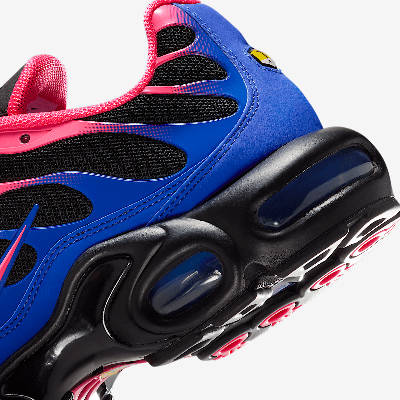 Nike Air Max Plus sneaker Zwart/Racer Blue/Salsa Red/Hyper Pink