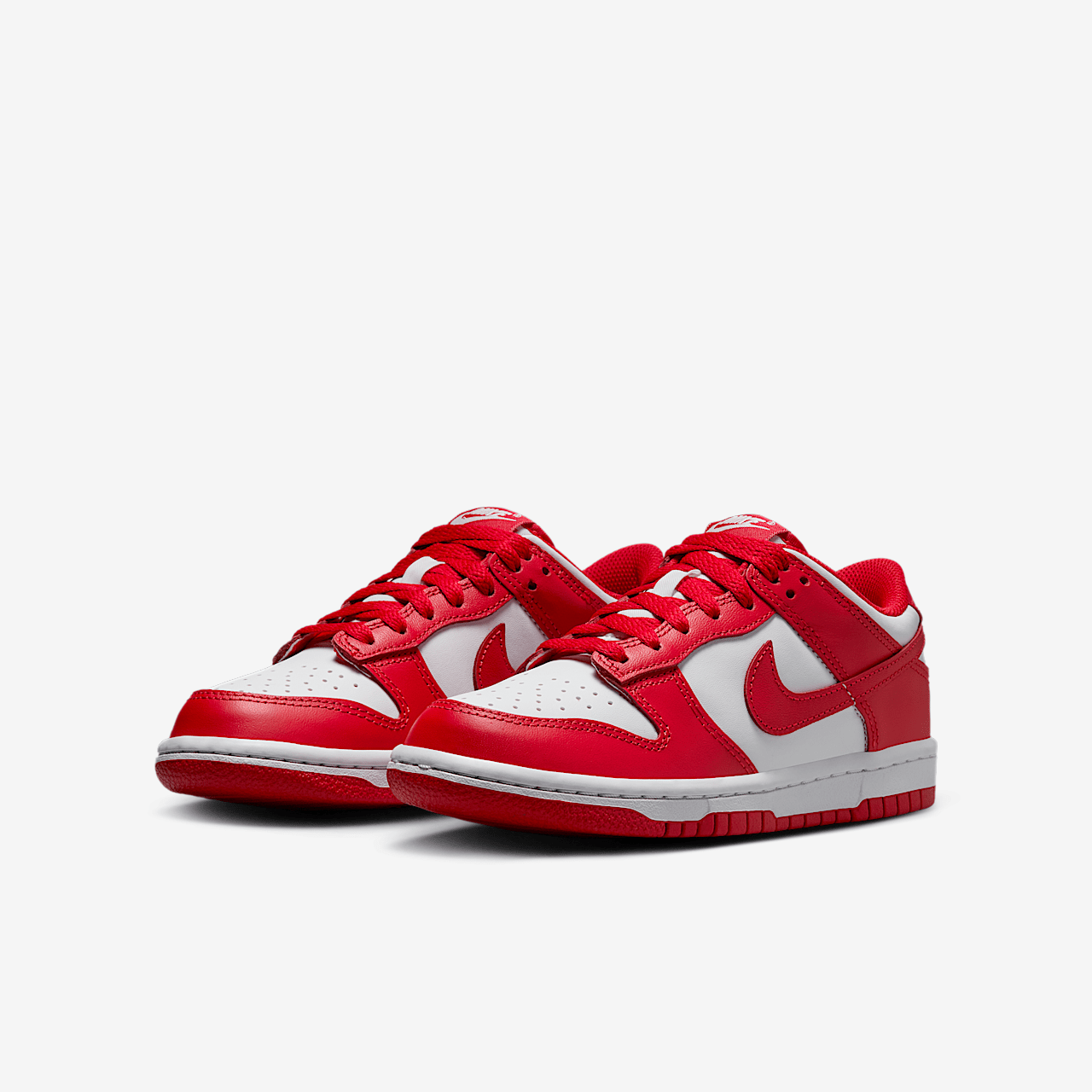 Nike Dunk Low sneaker Wit/University Red