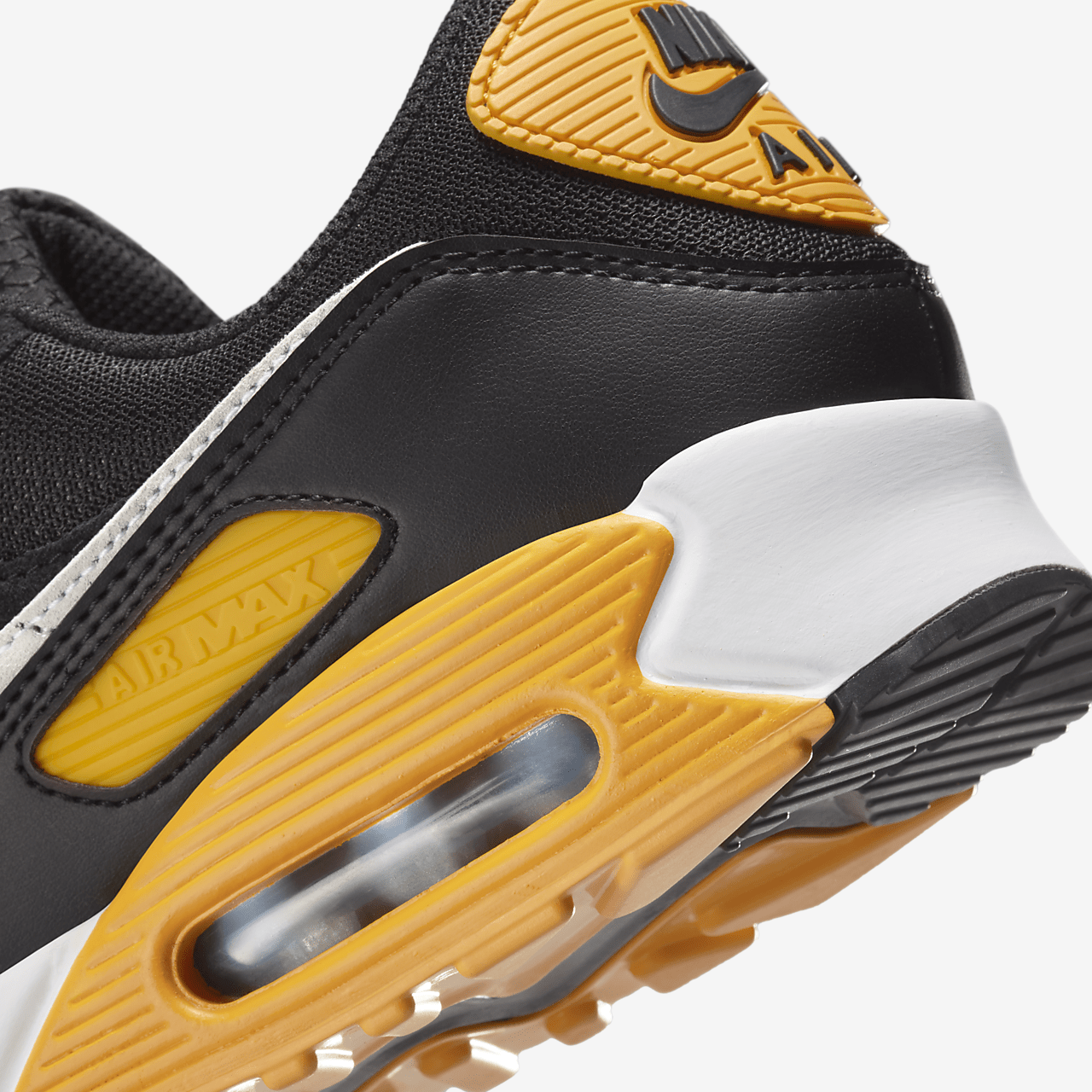Nike Air max 90 sneaker Zwart/University Gold/Wit