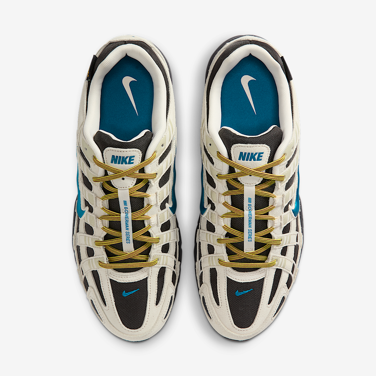 Nike P-6000 sneaker Light Orewood Brown/Lightning/Phantom/Green Abyss