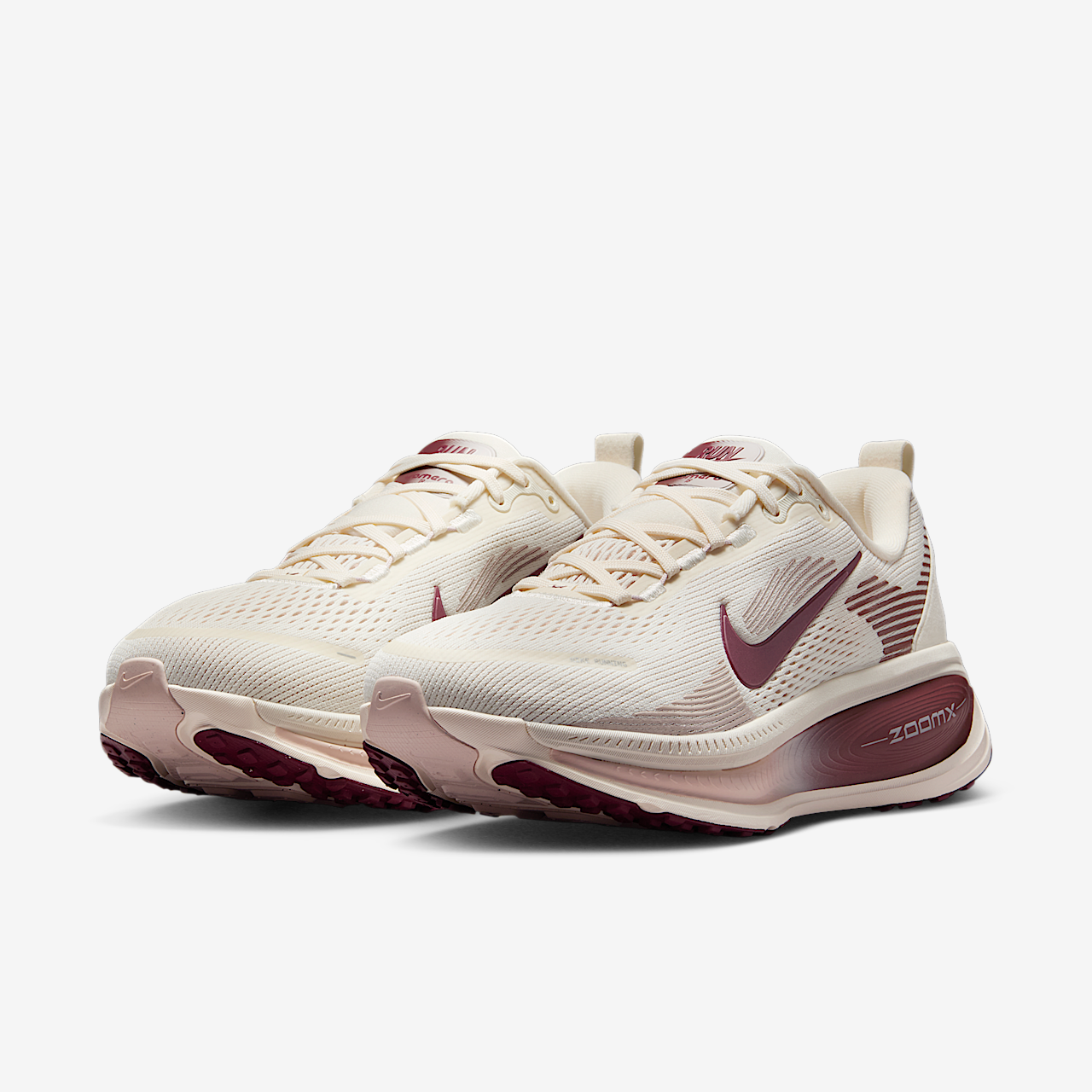 Nike Vomero sneaker Pale Ivory/Red Sepia/Silt Red/Dark Team Red