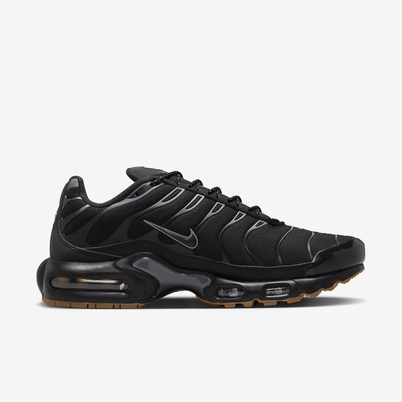Nike Air Max Plus sneaker Zwart/Light Orewood Brown/Gum Light Brown/Smoke Grey