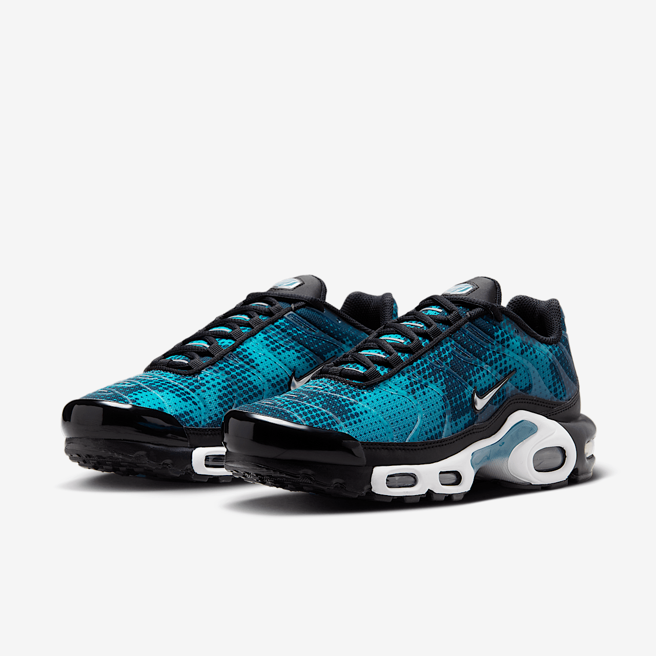 Nike Air Max Plus sneaker Zwart/Dusty Cactus/Wit/Metallic Silver