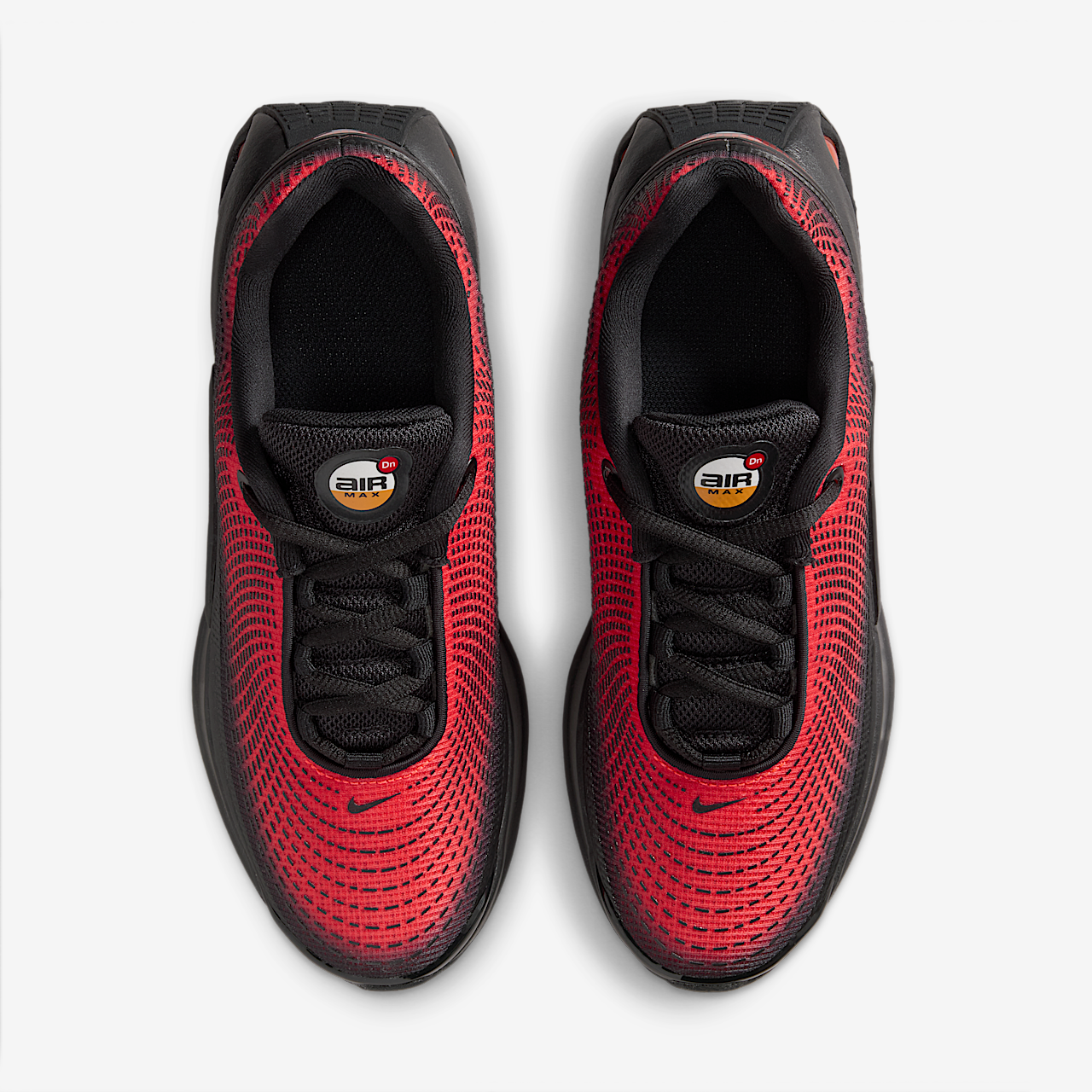 Nike Air Max DN sneaker Zwart/University Red/Total Orange/Bright Crimson