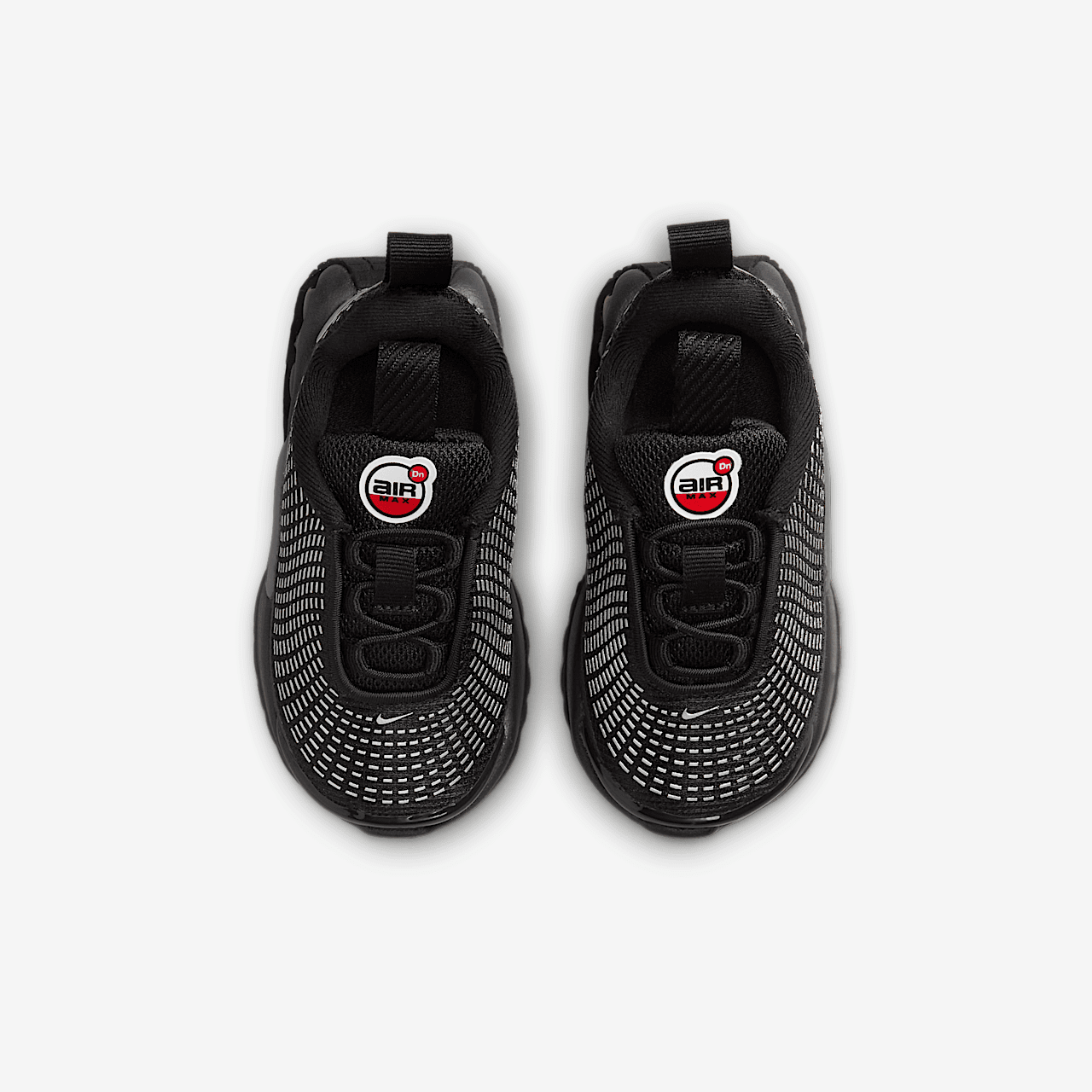 Nike Air Max DN sneaker Zwart/Zwart/Metallic Silver/University Red