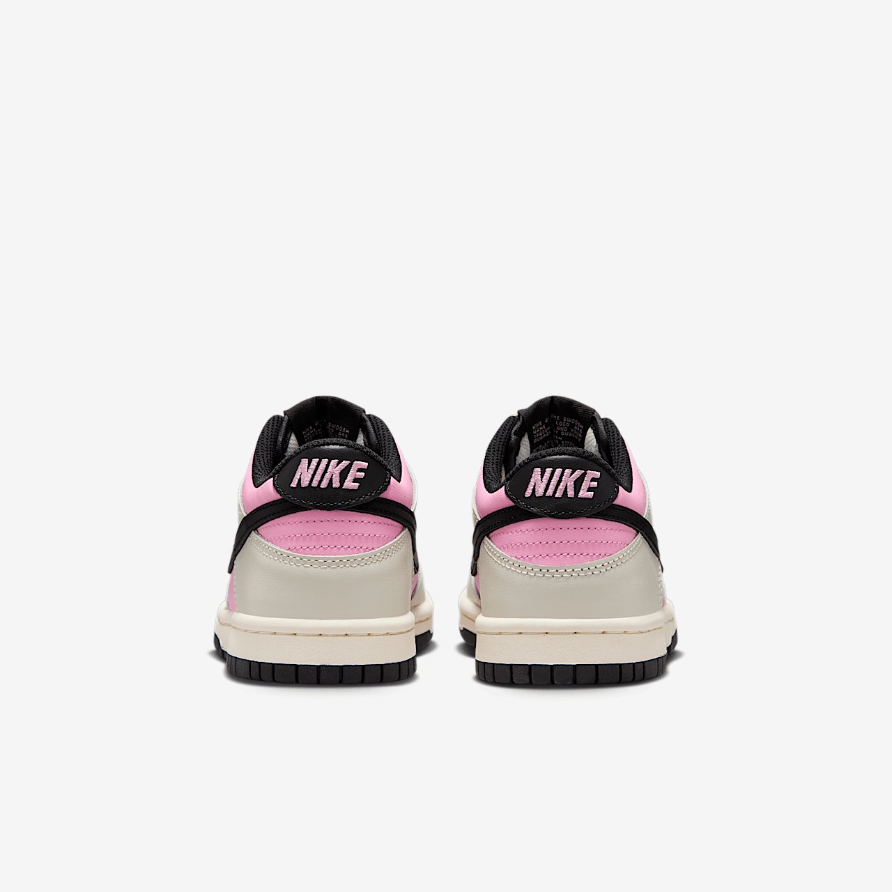 Nike Dunk Low sneaker Pink Rise/Light Orewood Brown/Pale Ivory/Zwart