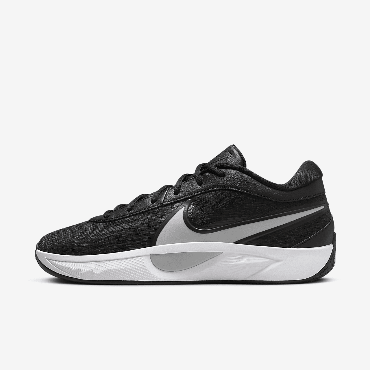 Nike  sneaker Zwart/Wit/Gunsmoke/Flat Silver