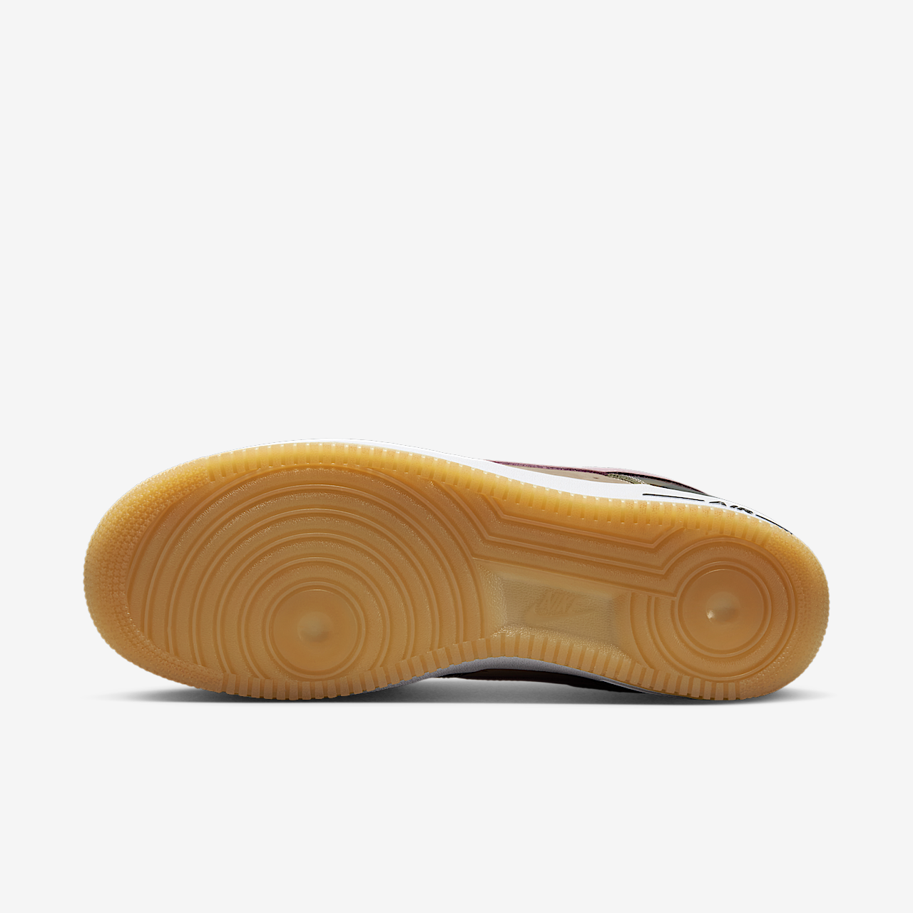 Nike Air Force 1 sneaker Desert Khaki/Zwart/Wit/Pink Foam