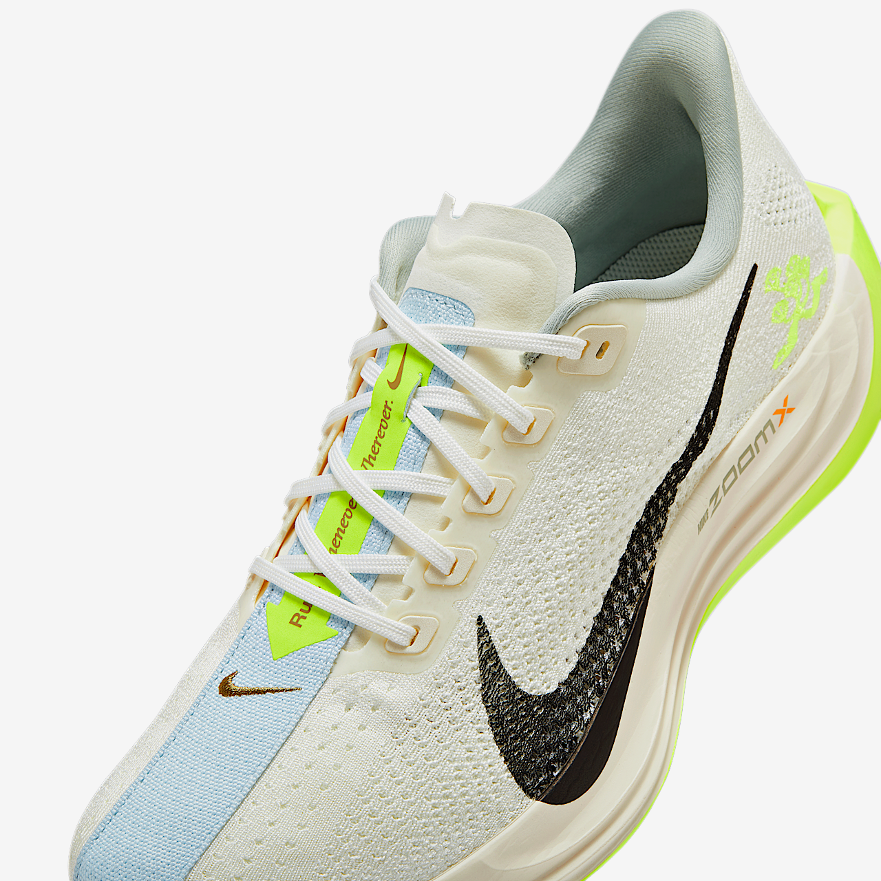 Nike Pegasus sneaker Sail/Pale Ivory/Volt/Zwart