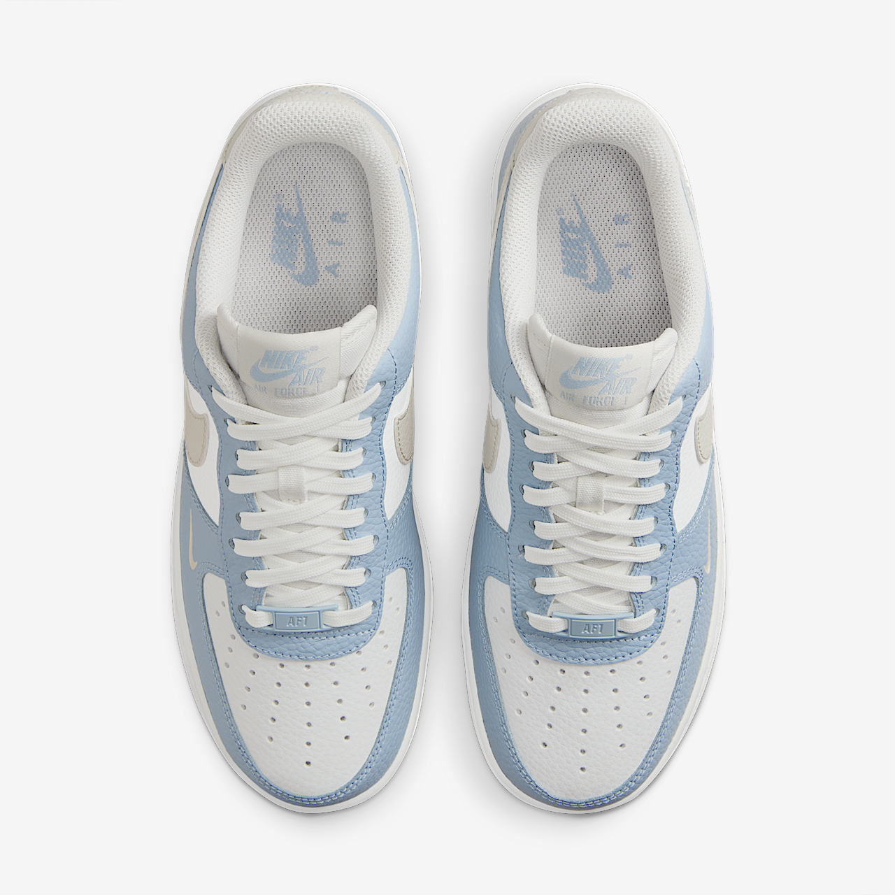 Nike Air Force 1 sneaker Light Armory Blue/Summit White/Light Bone
