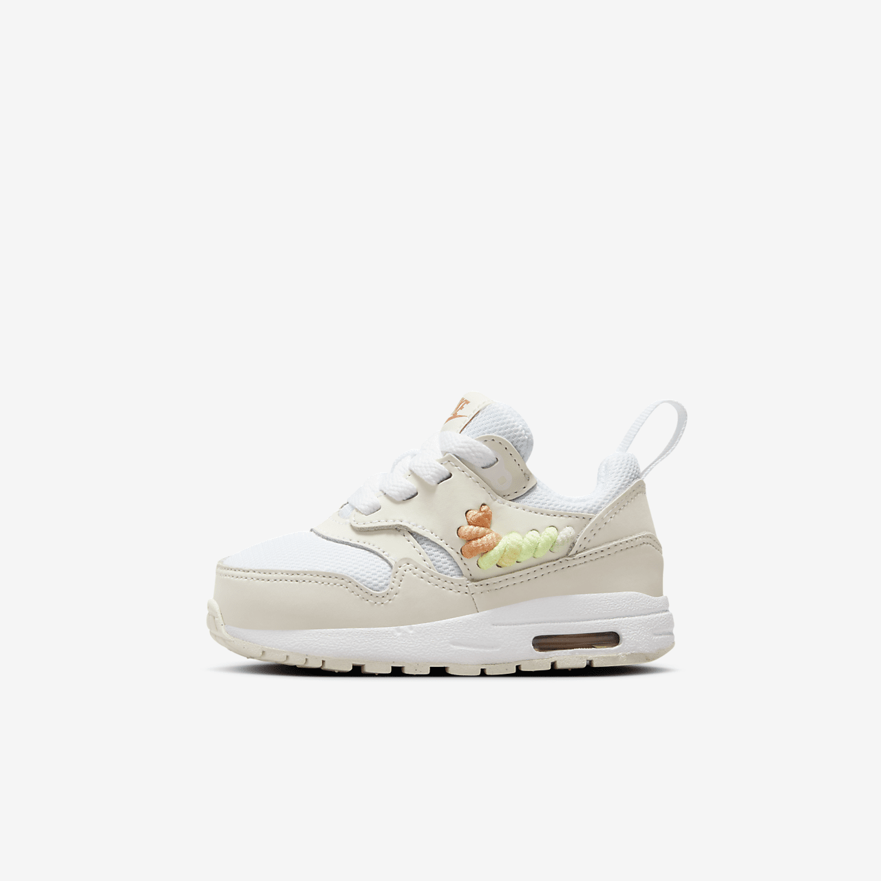 Nike Air Max 1 sneaker Wit/Summit White/Terra Blush/Meerkleurig