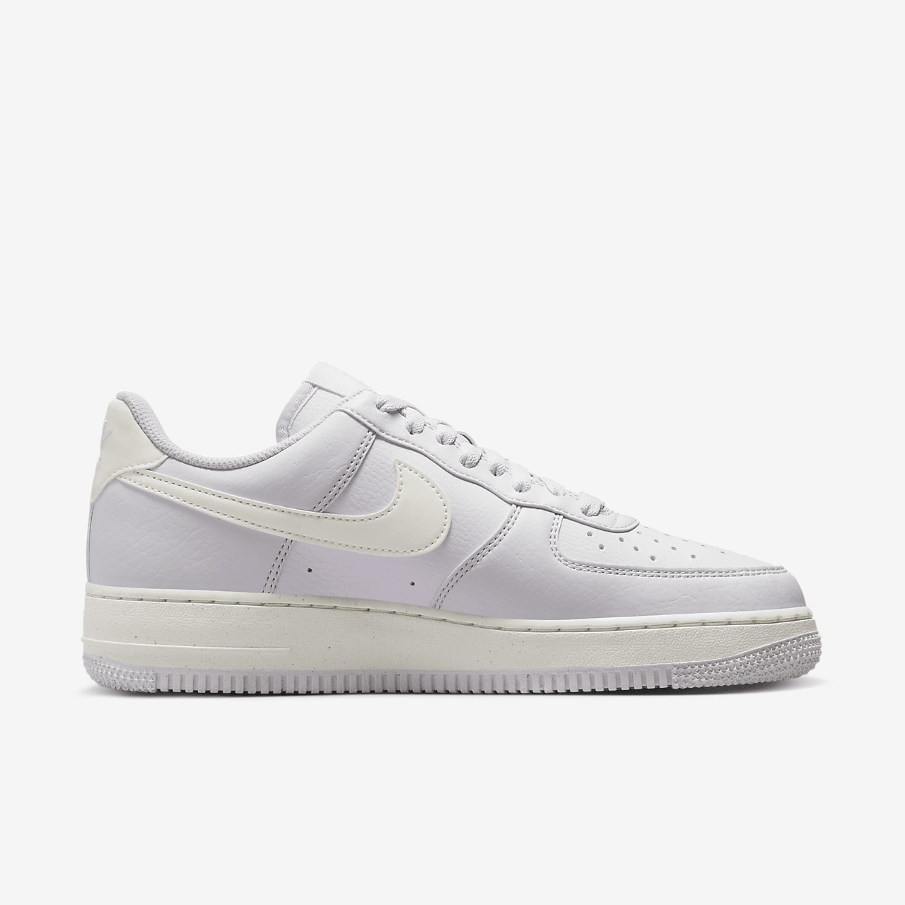 Nike Air Force 1 sneaker Barely Grape/Volt/Zwart/Sail