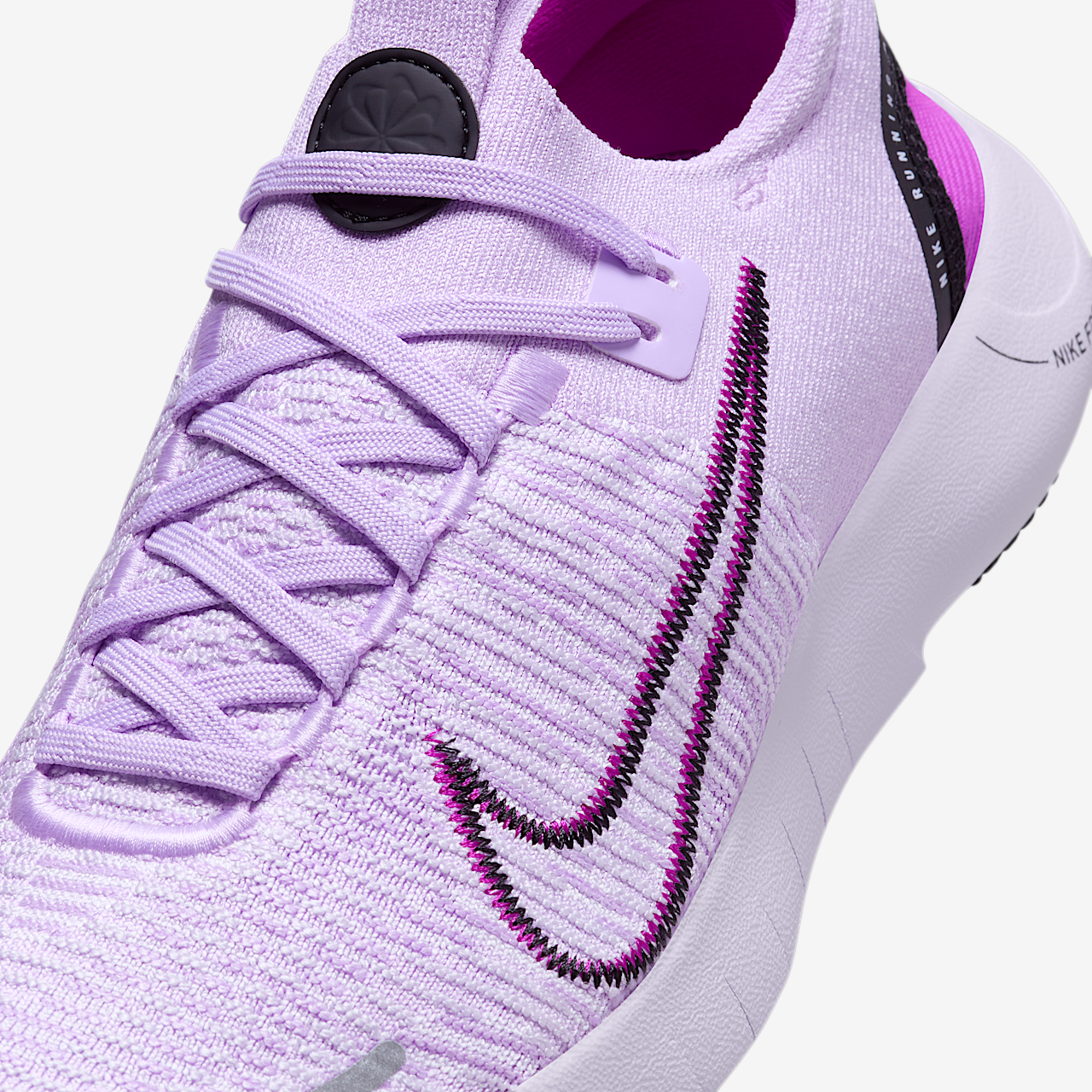 Nike Free sneaker Lilac Bloom/Barely Grape/Vivid Purple/Zwart