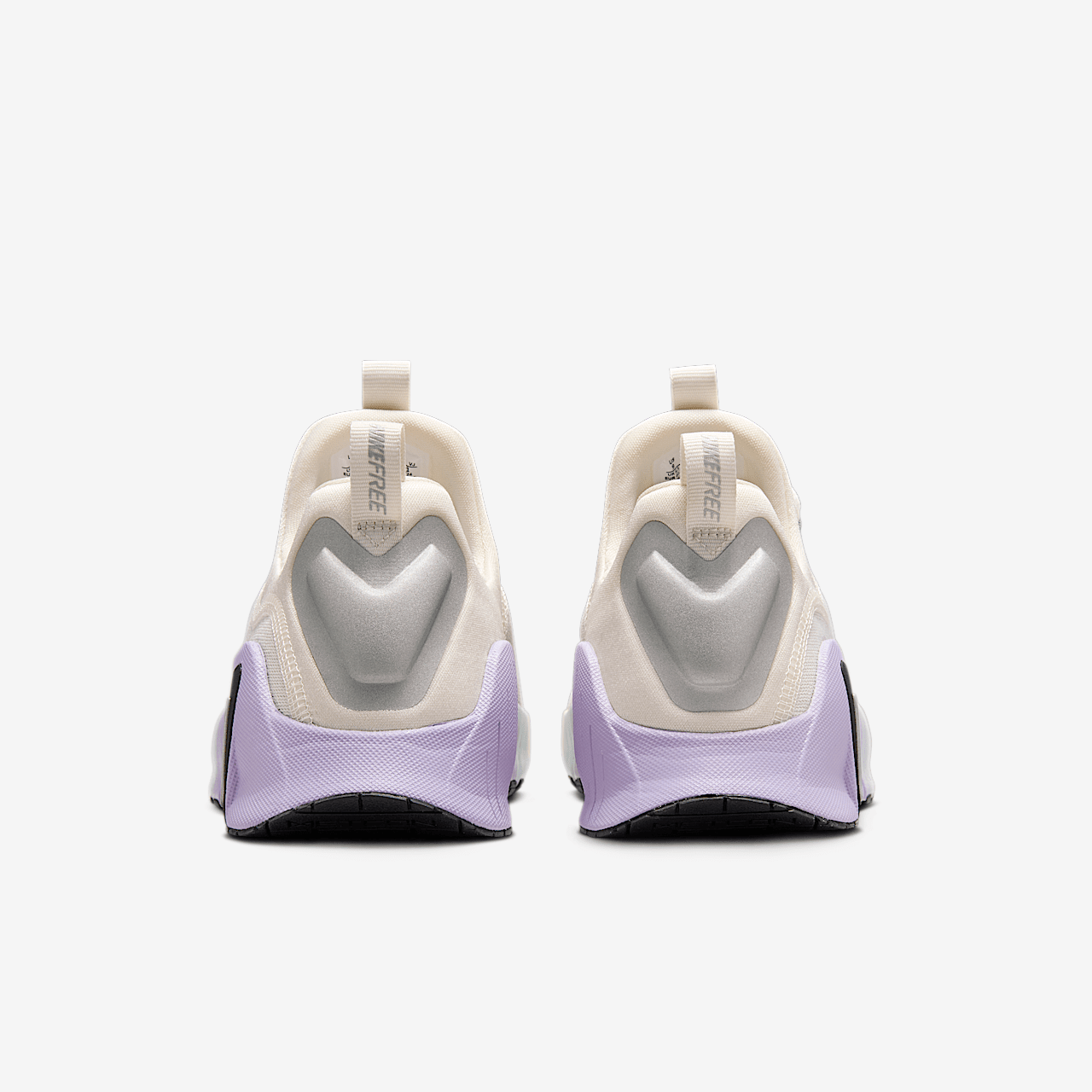 Nike Free sneaker Phantom/Zwart/Hydrangeas/Metallic Silver