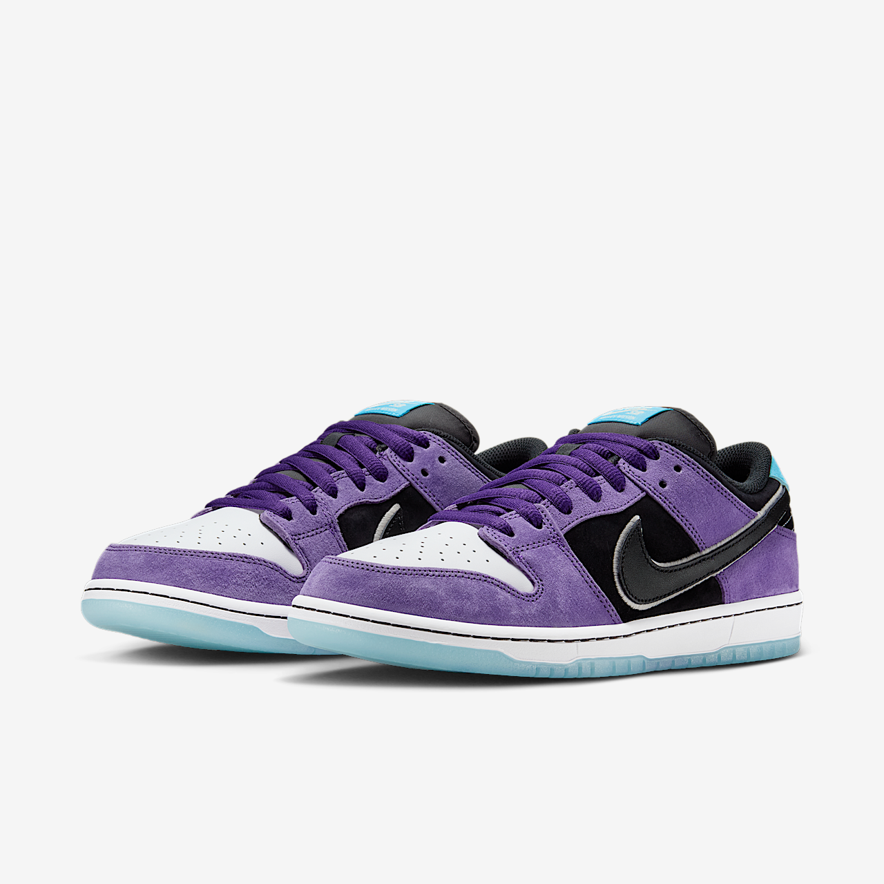 Nike Dunk Low sneaker Court Purple/Wit/Lagoon Pulse/Zwart