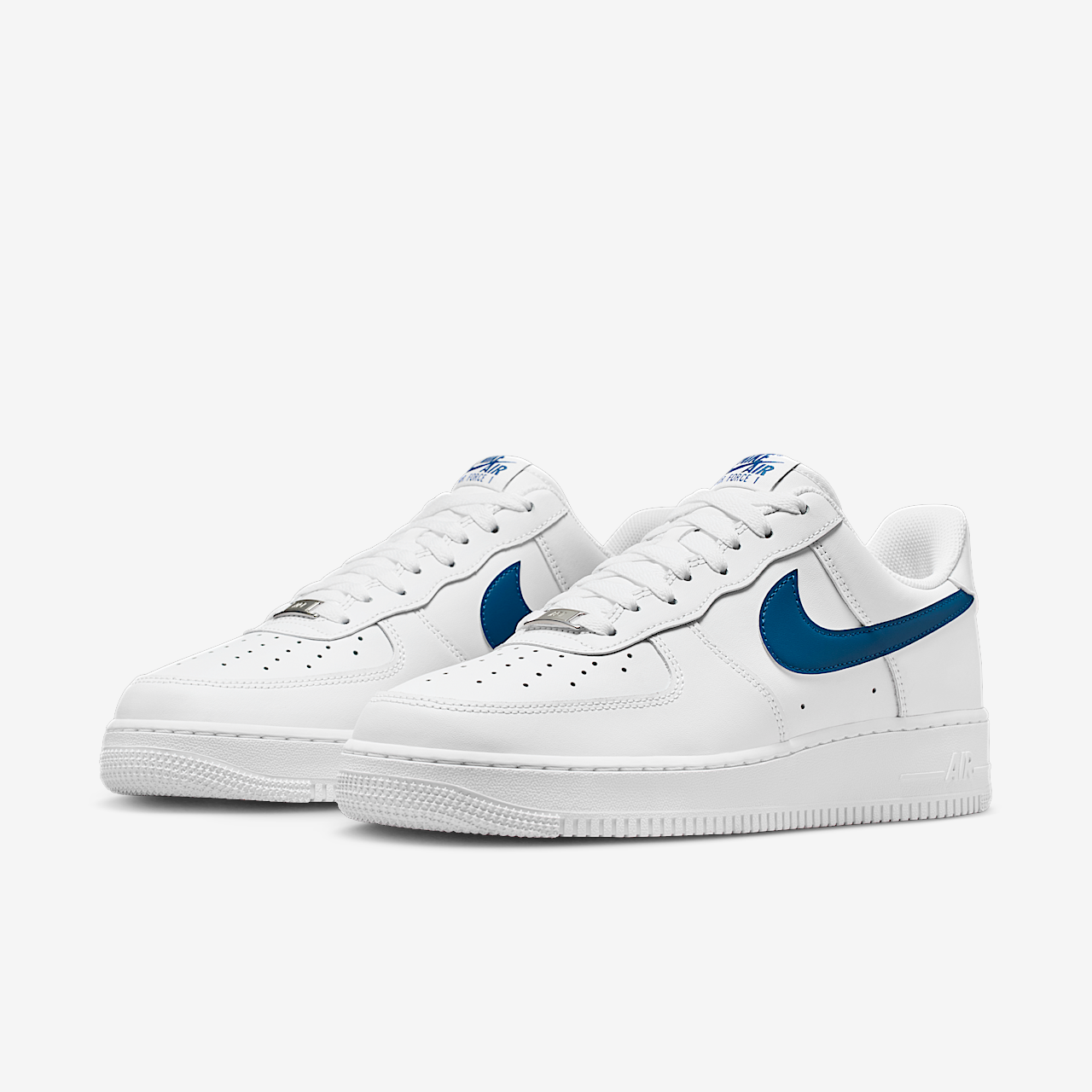 Nike Air Force 1 sneaker Wit/Wit/Court Blue