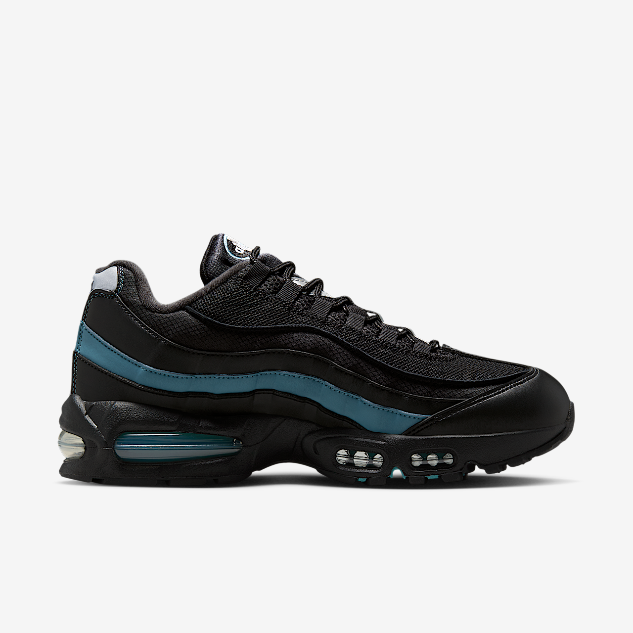 Nike Air Max sneaker Smokey Blue/Zwart/Metallic Silver/Zwart