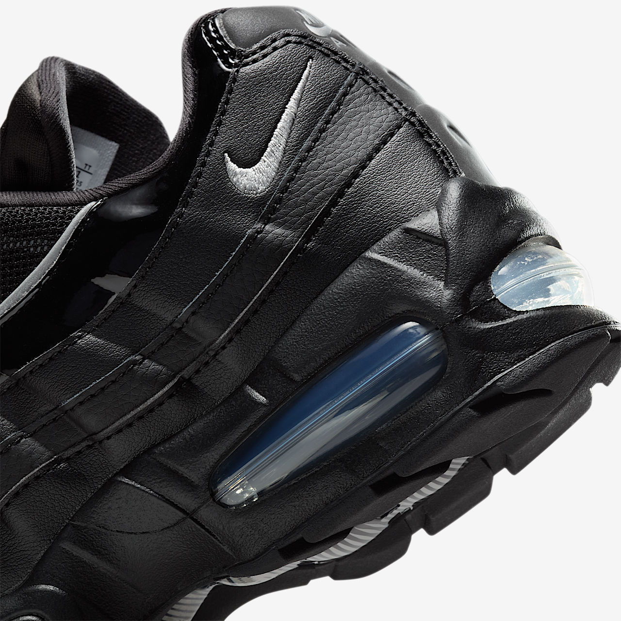 Nike Air Max sneaker Zwart/Reflect Silver/Wit/Metallic Silver