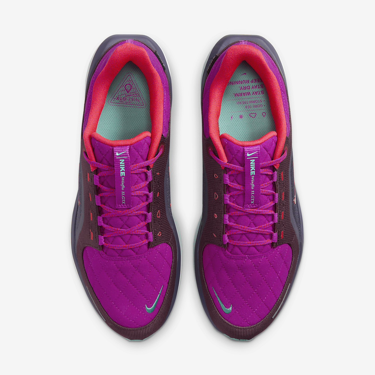 Nike  sneaker Vivid Grape/Dark Raisin/Green Frost/Bright Crimson