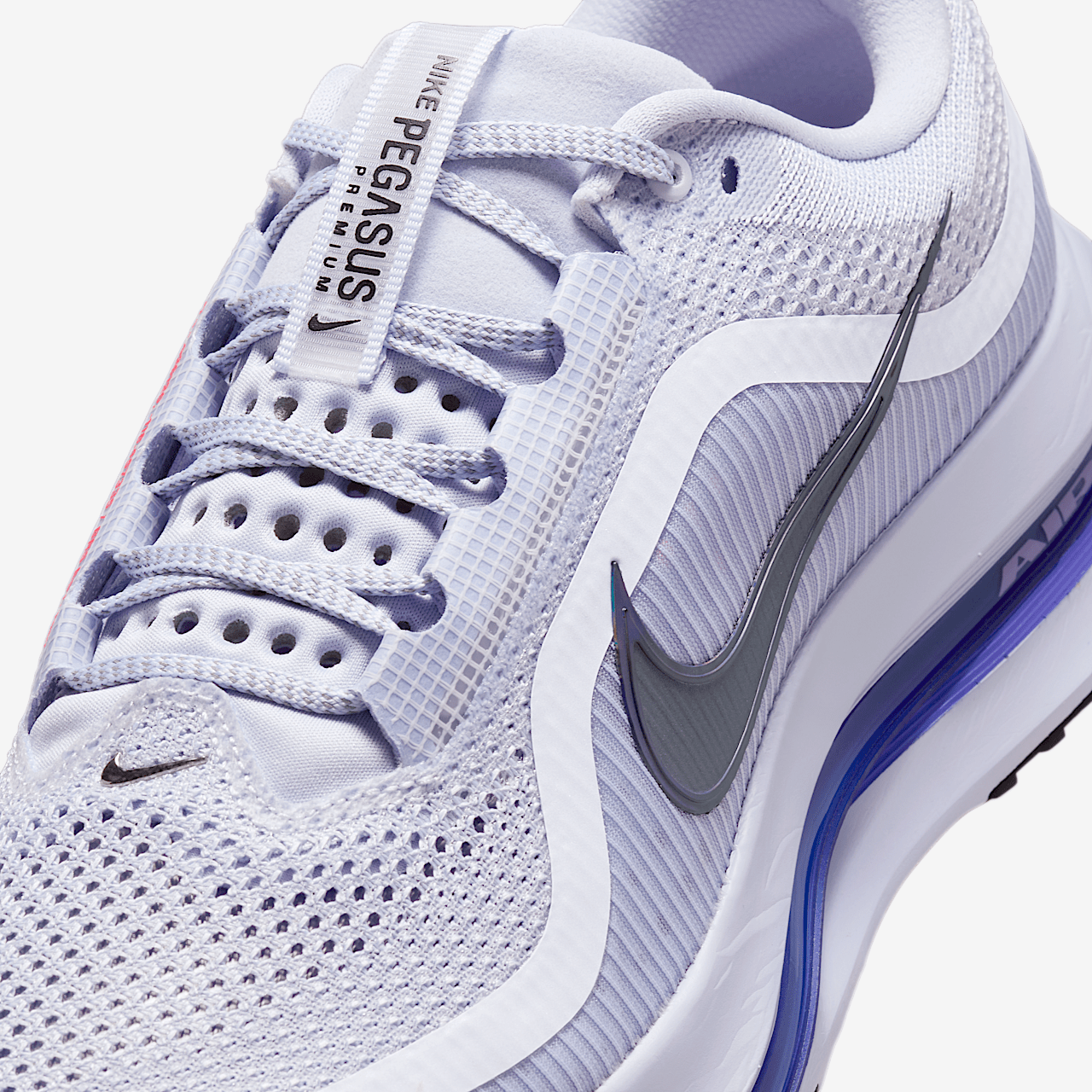 Nike Pegasus sneaker Ghost/Persian Violet/Bright Crimson/Zwart