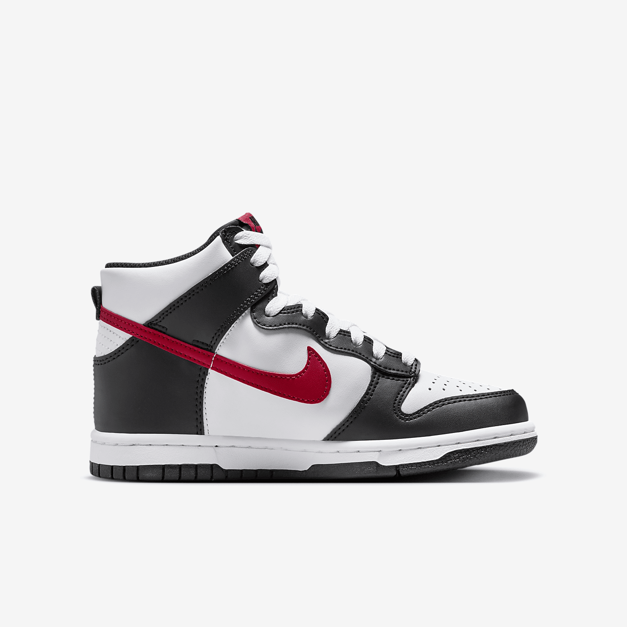 Nike Dunk High sneaker Wit/Zwart/Gym Red