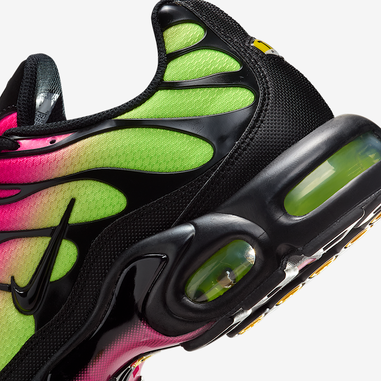 Nike Air Max Plus sneaker Zwart/Hyper Pink/Volt/Zwart