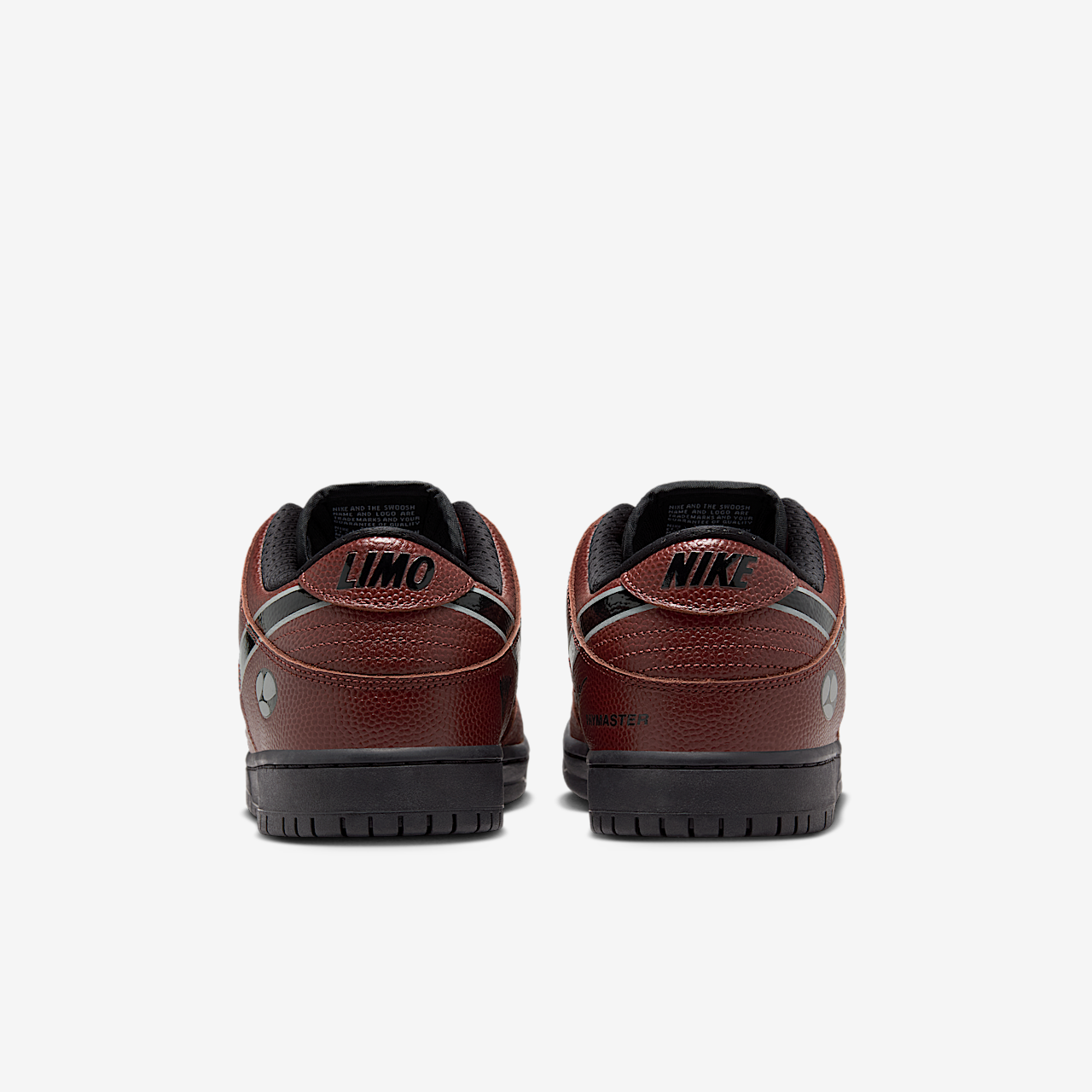 Nike Dunk Low sneaker Dark Pony/Silver/Wit/Zwart