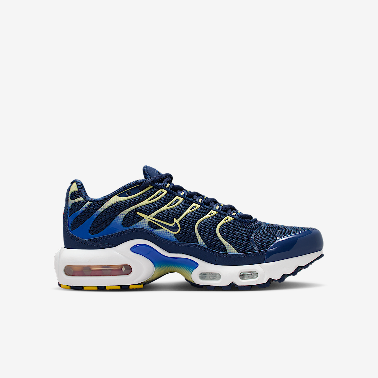 Nike Air Max Plus sneaker Midnight Navy/Soft Yellow/Hyper Royal/Midnight Navy