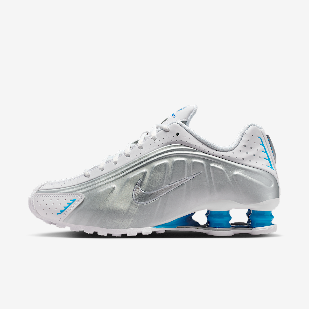 Nike Nike Shox sneaker Wit/Blue Hero/Metallic Silver