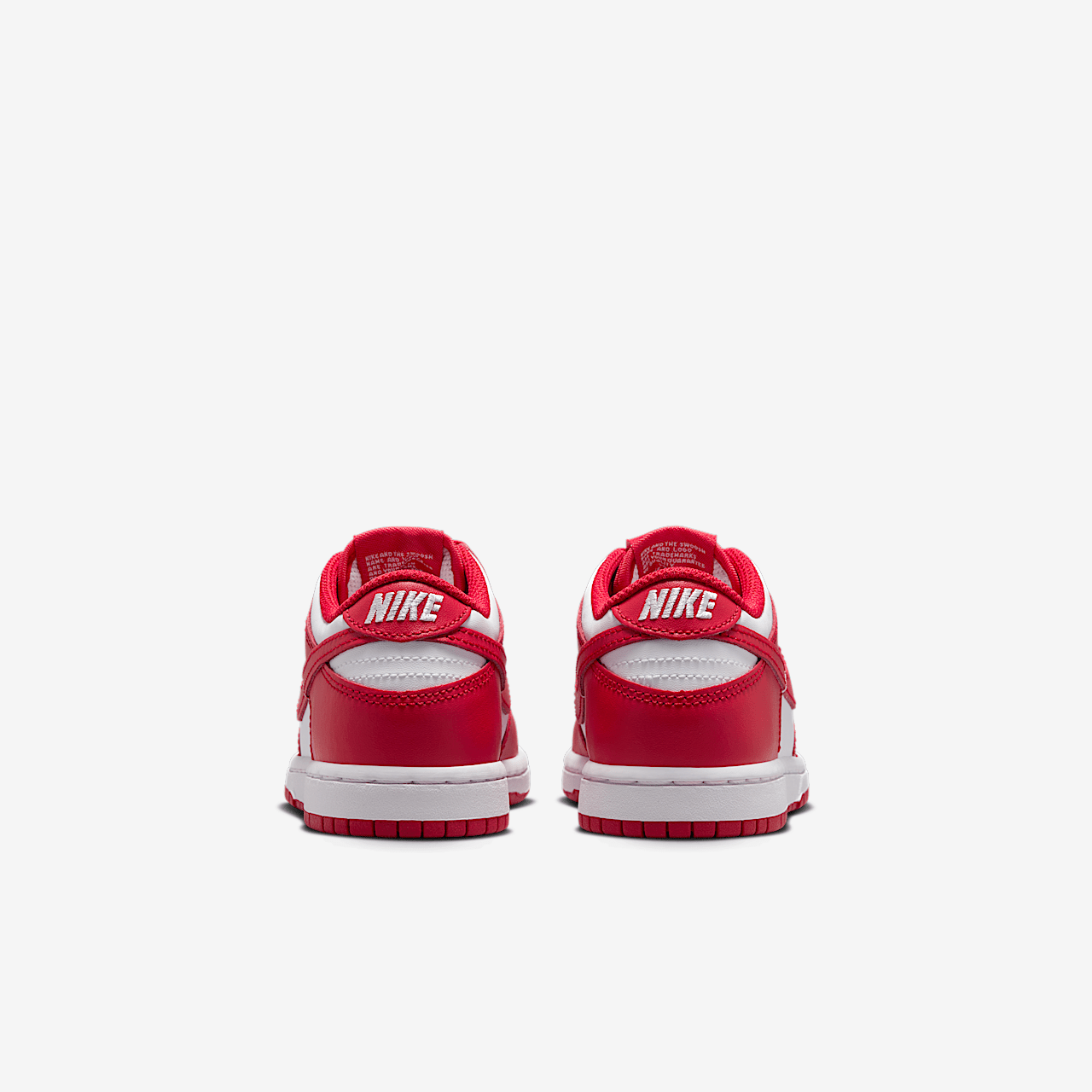 Nike Dunk Low sneaker Wit/University Red