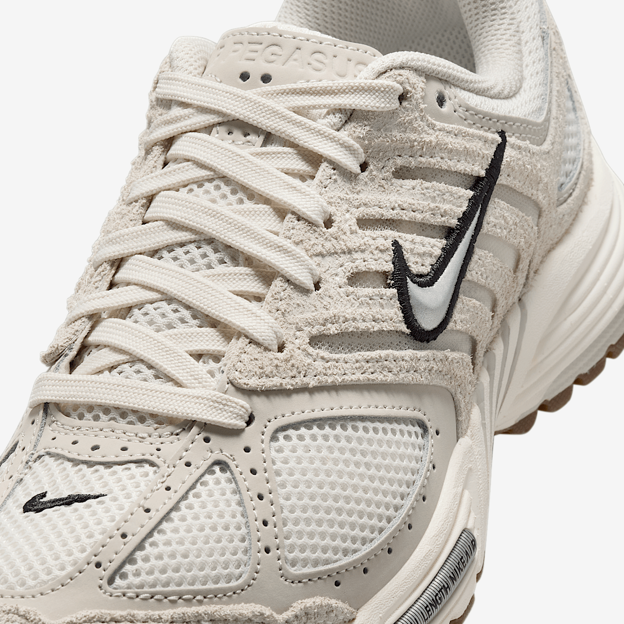 Nike Pegasus sneaker Phantom/Light Bone/Zwart/Metallic Silver