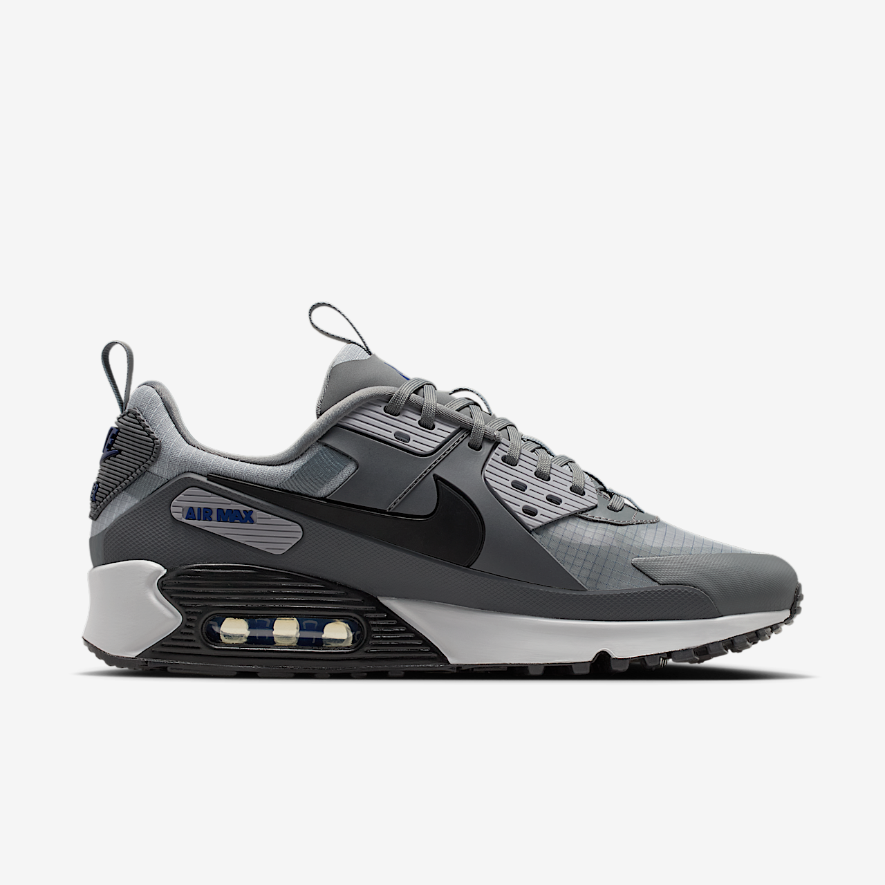 Nike Air Max sneaker Cool Grey/Deep Royal Blue/Wolf Grey/Zwart