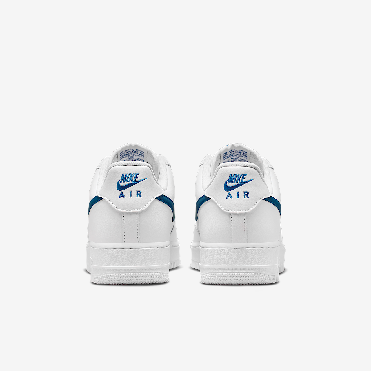 Nike Air Force 1 sneaker Wit/Wit/Court Blue
