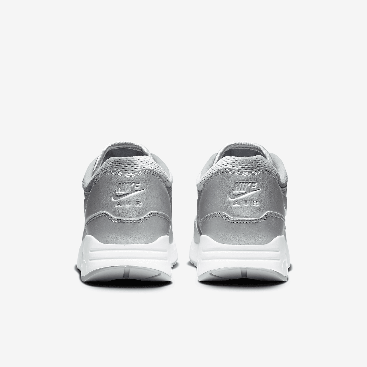 Nike Air Max 1 sneaker Cool Grey/Light Smoke Grey/Wit/Metallic Silver