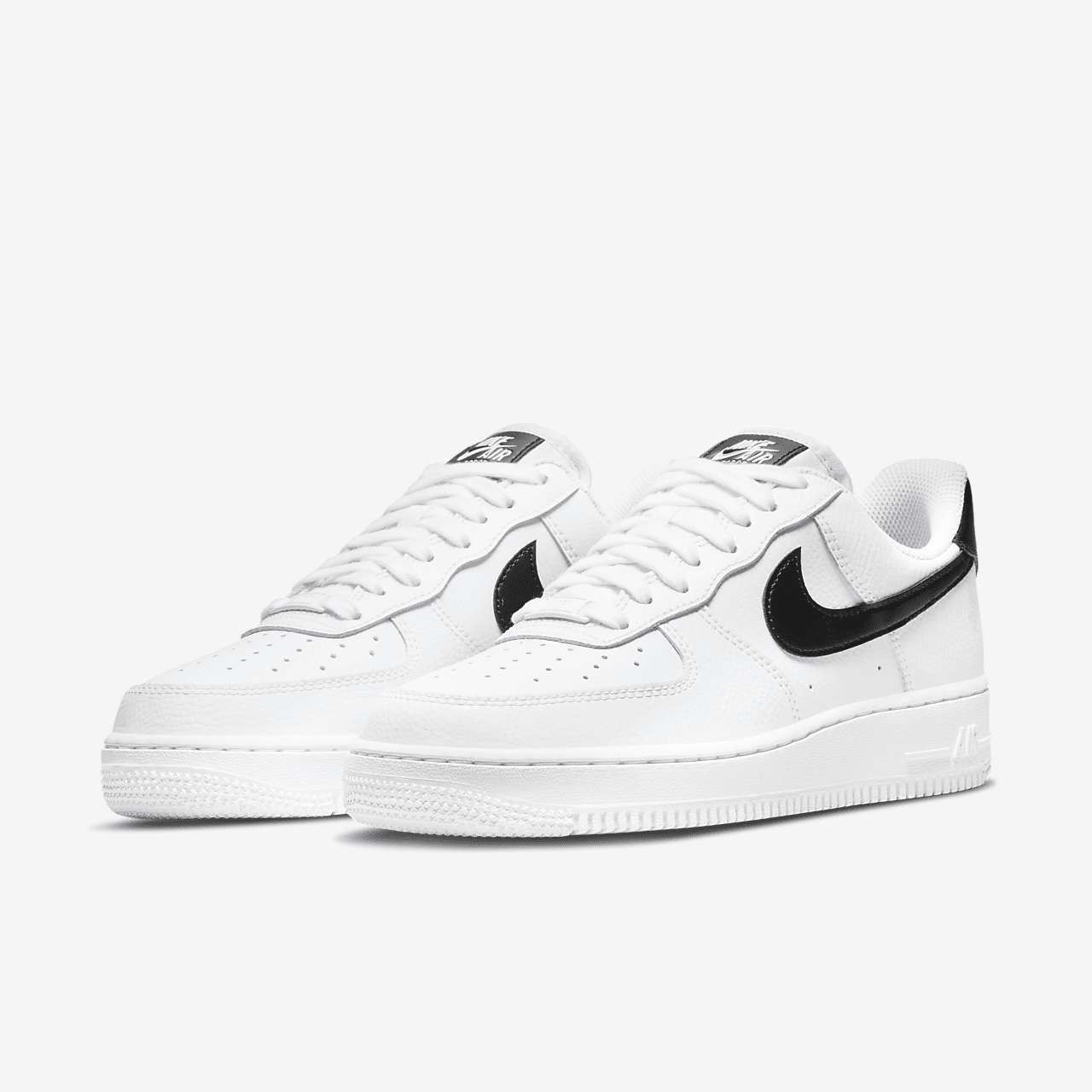 Nike Air Force 1 sneaker Wit/Wit/Wit/Zwart