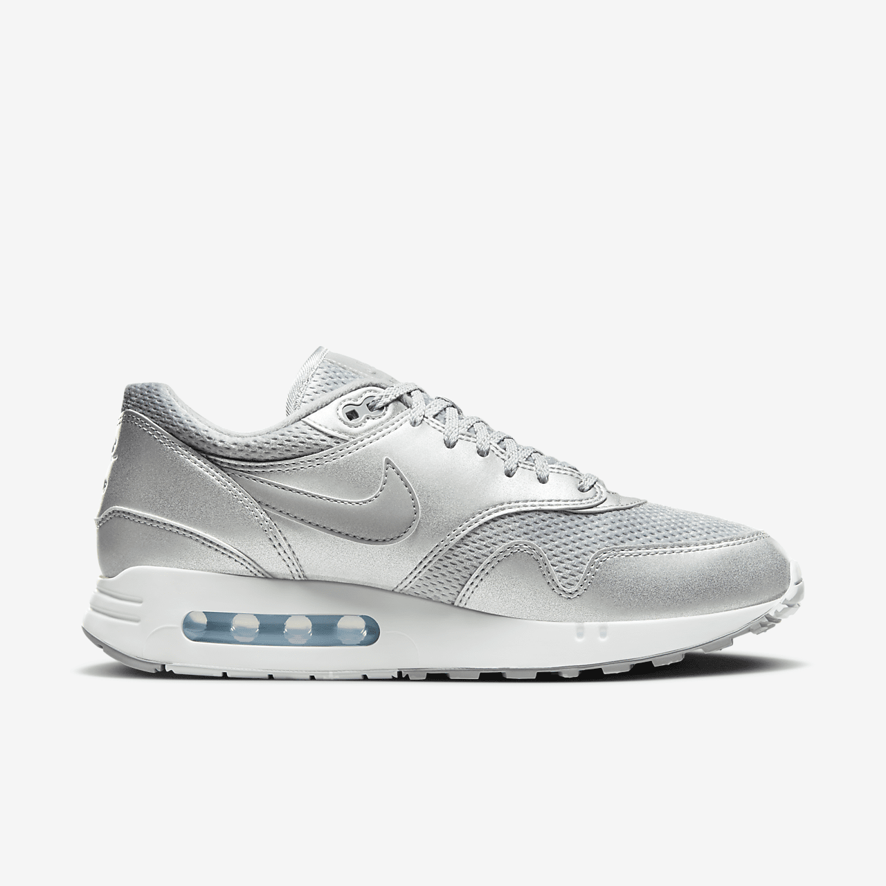 Nike Air Max 1 sneaker Cool Grey/Light Smoke Grey/Wit/Metallic Silver