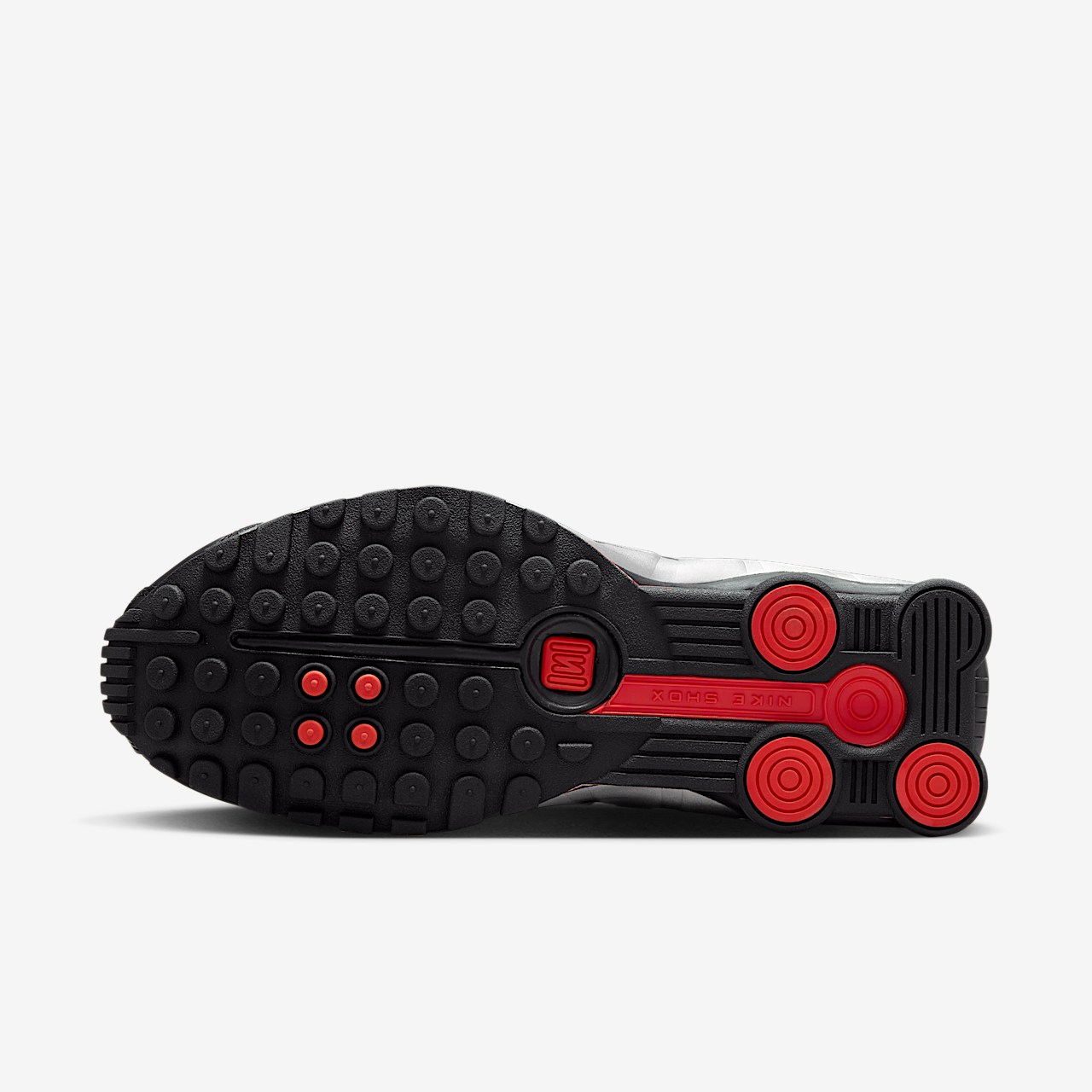 Nike Nike Shox sneaker Zwart/Light Crimson/Metallic Silver