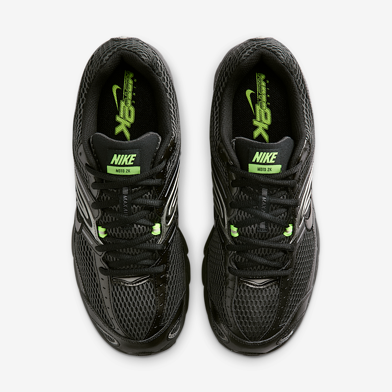 Nike Air Max sneaker Zwart/Volt/Dark Smoke Grey/Metallic Pewter