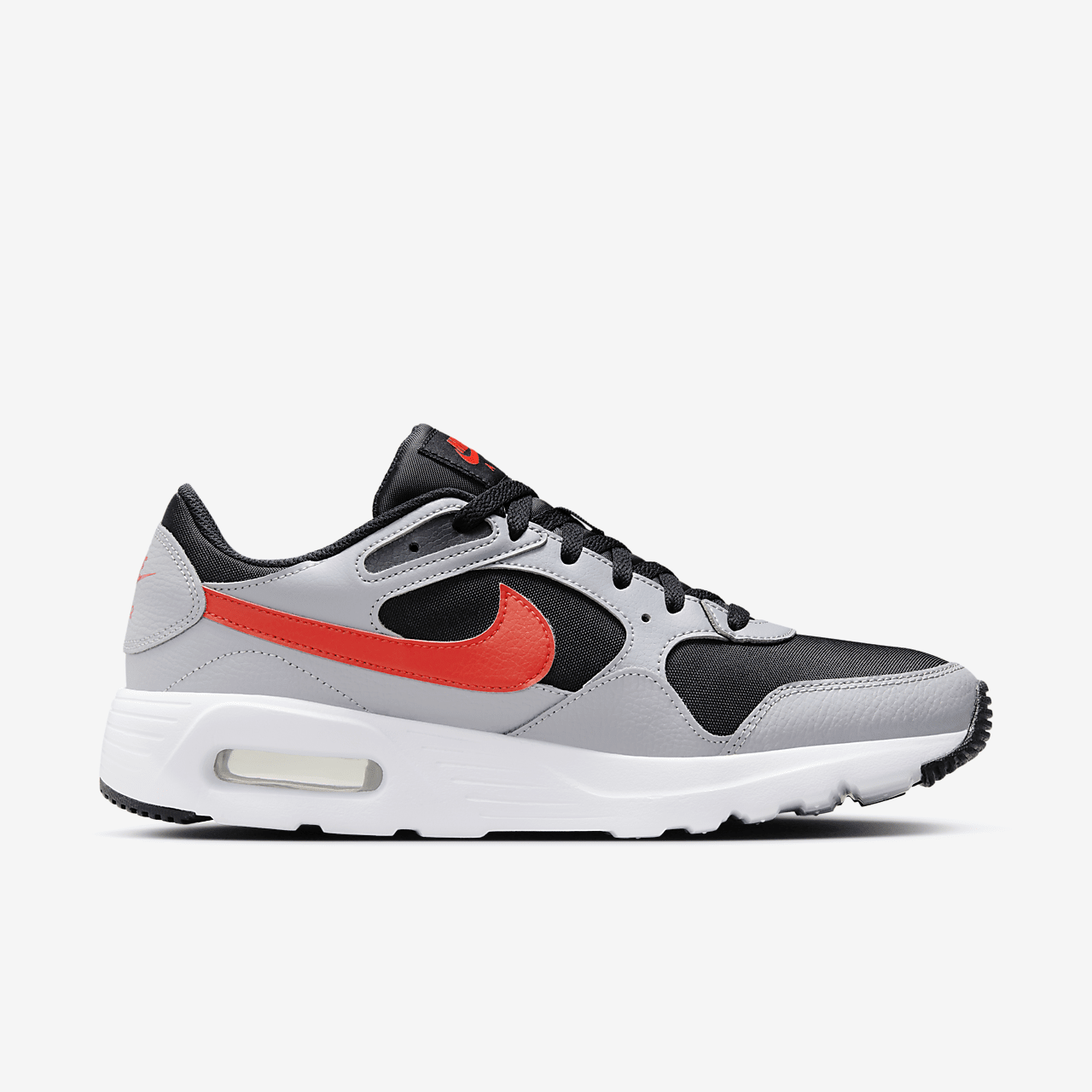 Nike Air Max SC sneaker Zwart/Cement Grey/Picante Red