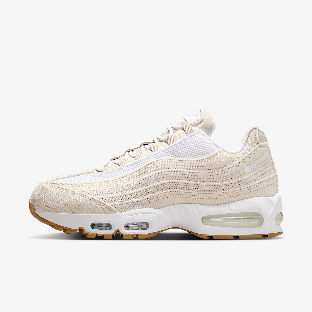 Nike Air Max sneaker Light Orewood Brown/Gym Red/Wit