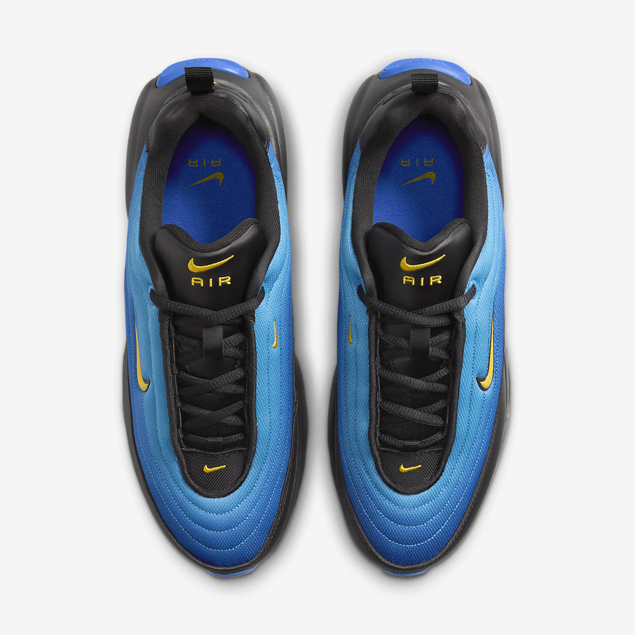 Nike Air Max sneaker Zwart/University Gold/Photo Blue/Racer Blue