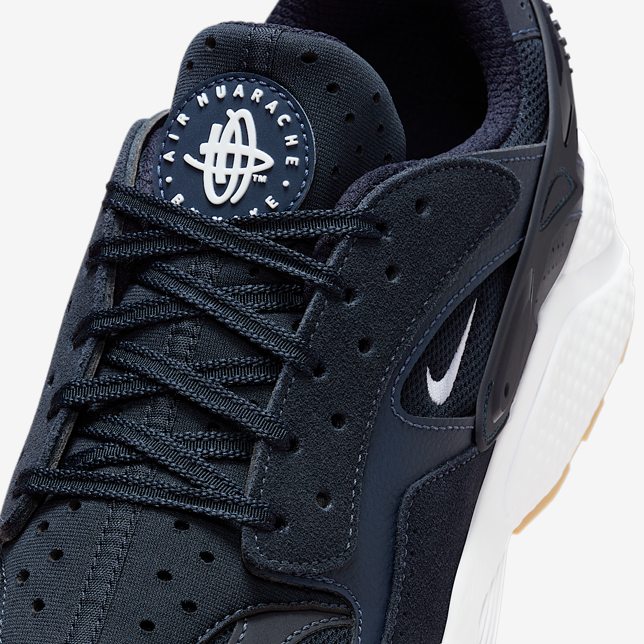 Nike Huarache sneaker Dark Obsidian/Obsidian/Gum Dark Brown/Wit