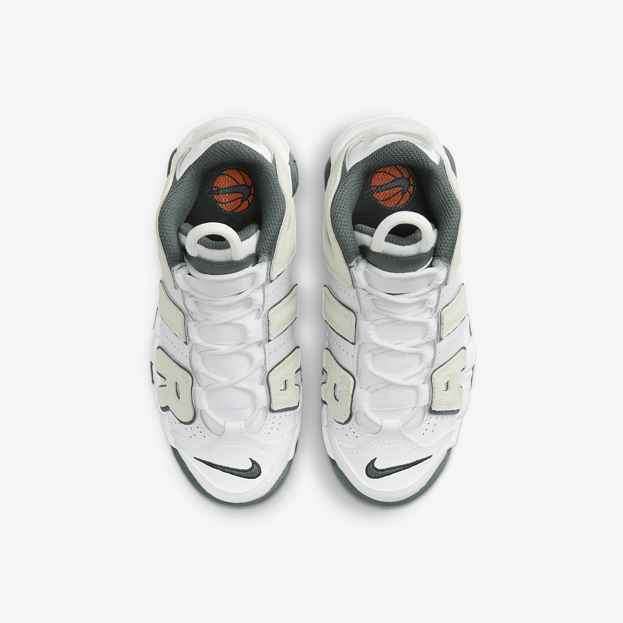 Nike Air More Uptempo sneaker Wit/Vintage Green/Summit White/Sea Glass