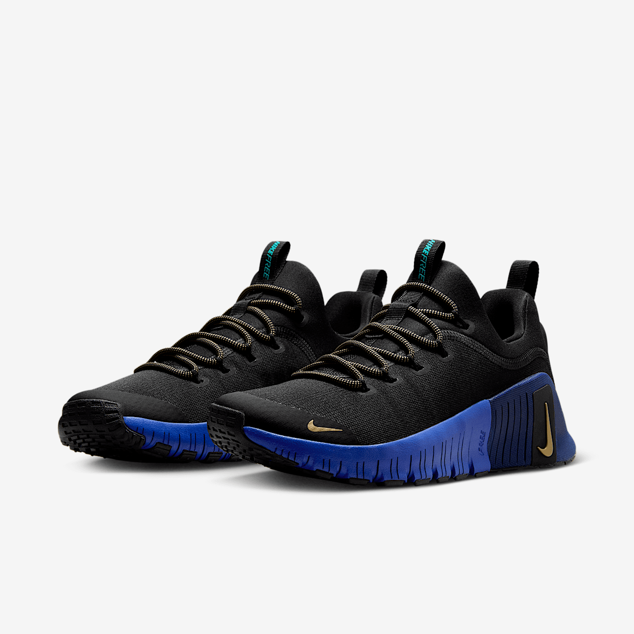 Nike Free sneaker Zwart/Deep Night/Blue Void/Copper Moon