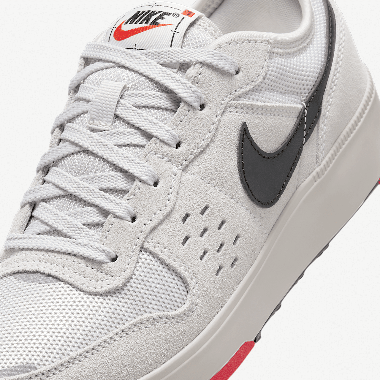 Nike  sneaker College Grey/Vast Grey/Fire Red/Zwart