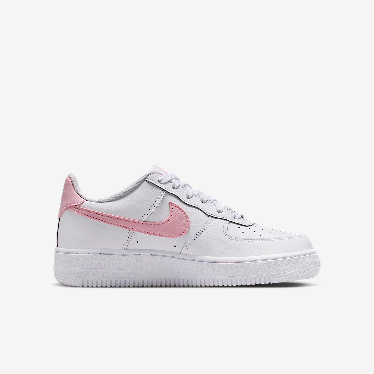 Nike Air Force 1 sneaker Wit/Wit/Medium Soft Pink